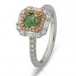 0.76 Ring Fancy Green